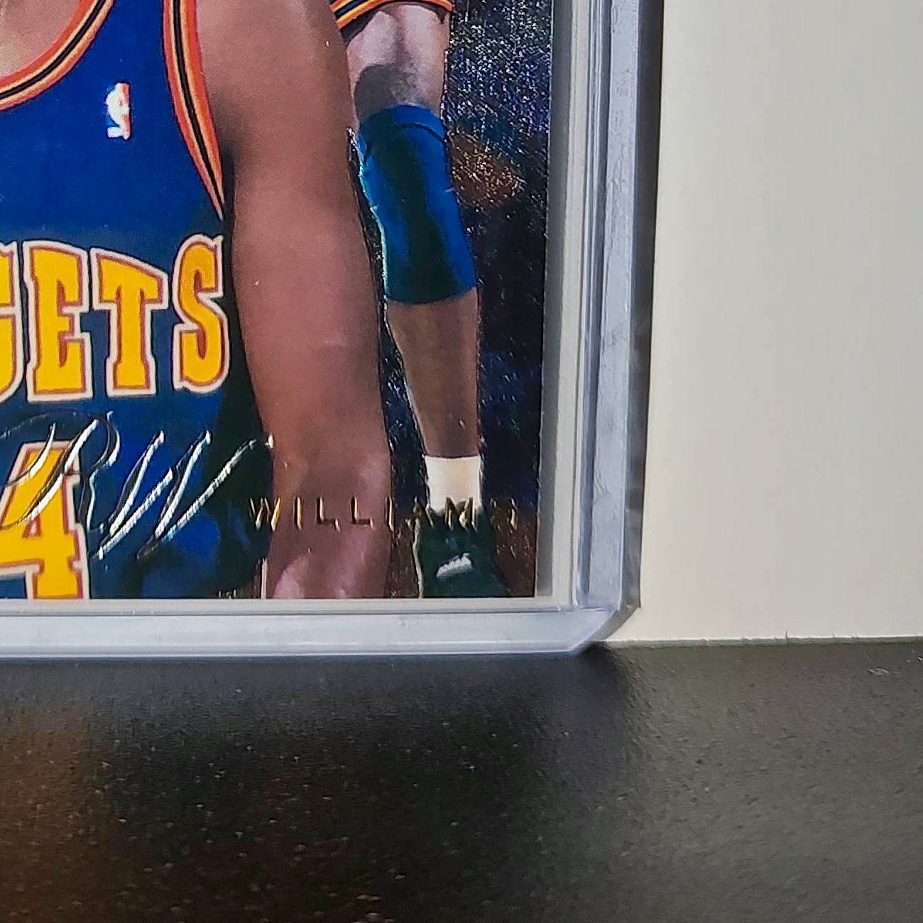 Reggie WIlliams 1995-96 Flair NBA #35 Card Denver Nuggets
