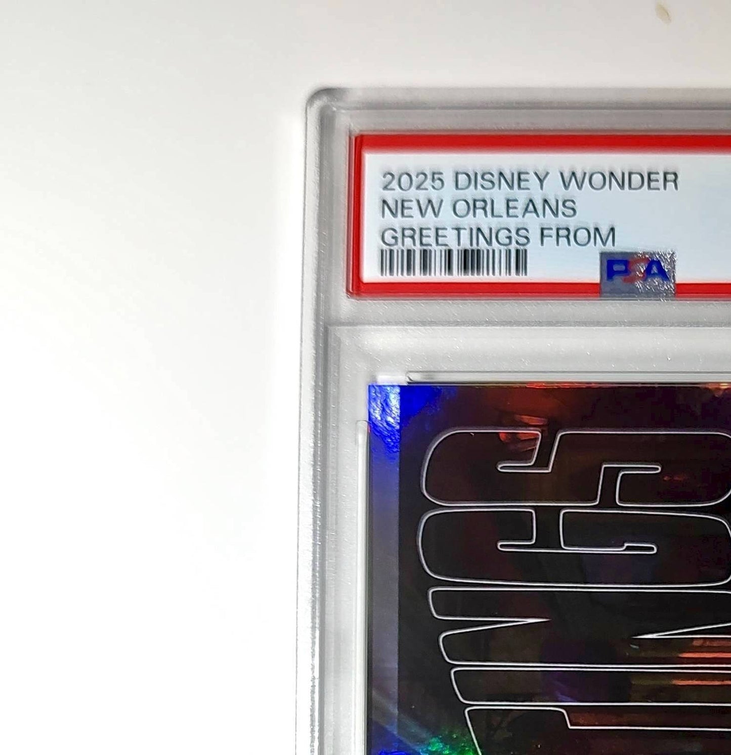 New Orleans 2025 Topps Disney #GF-14 Greetings The Princess and the Frog PSA 9