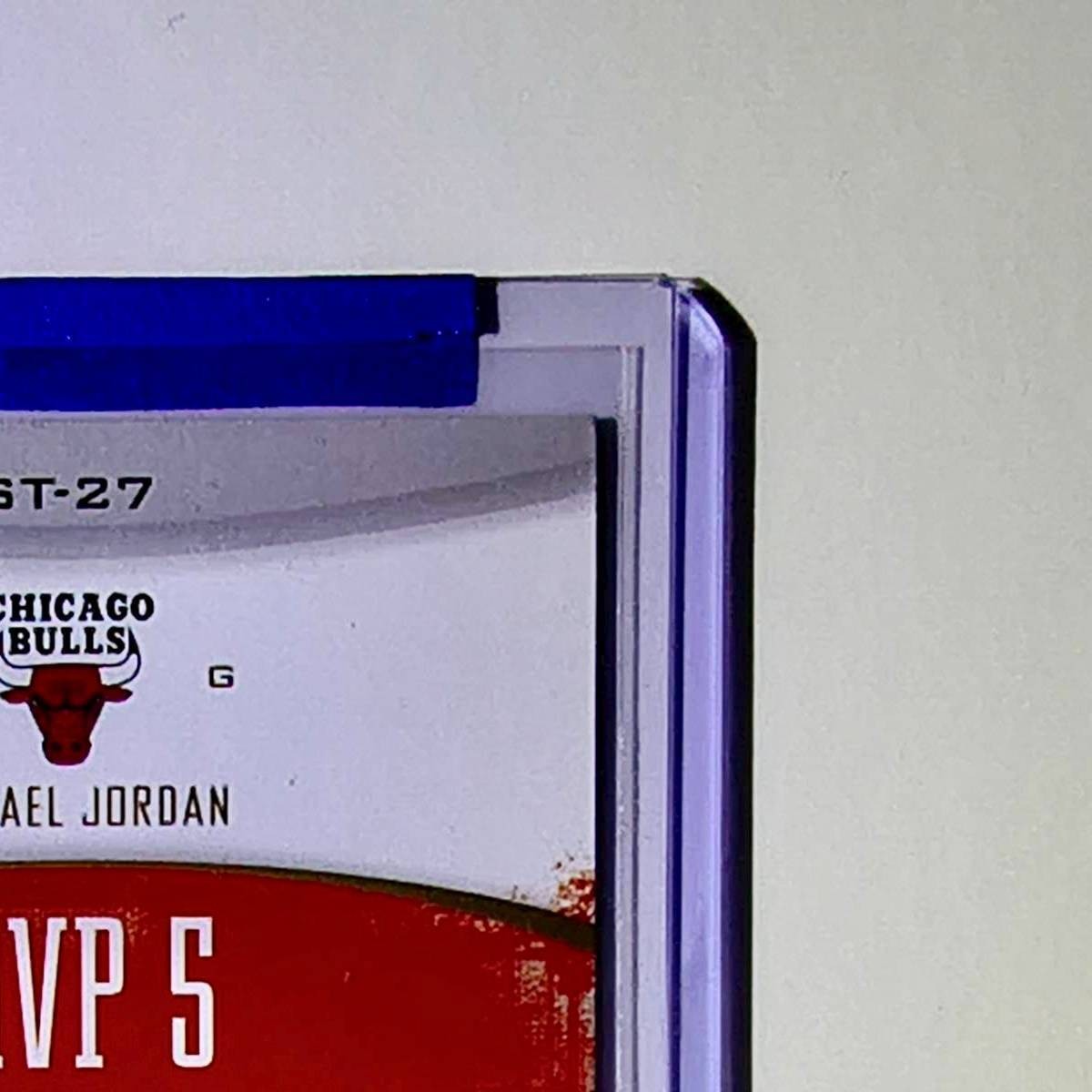 Michael Jordan 2007-08 Fleer Hot Prospects Stat Tracker ST-27 Card Chicago Bulls