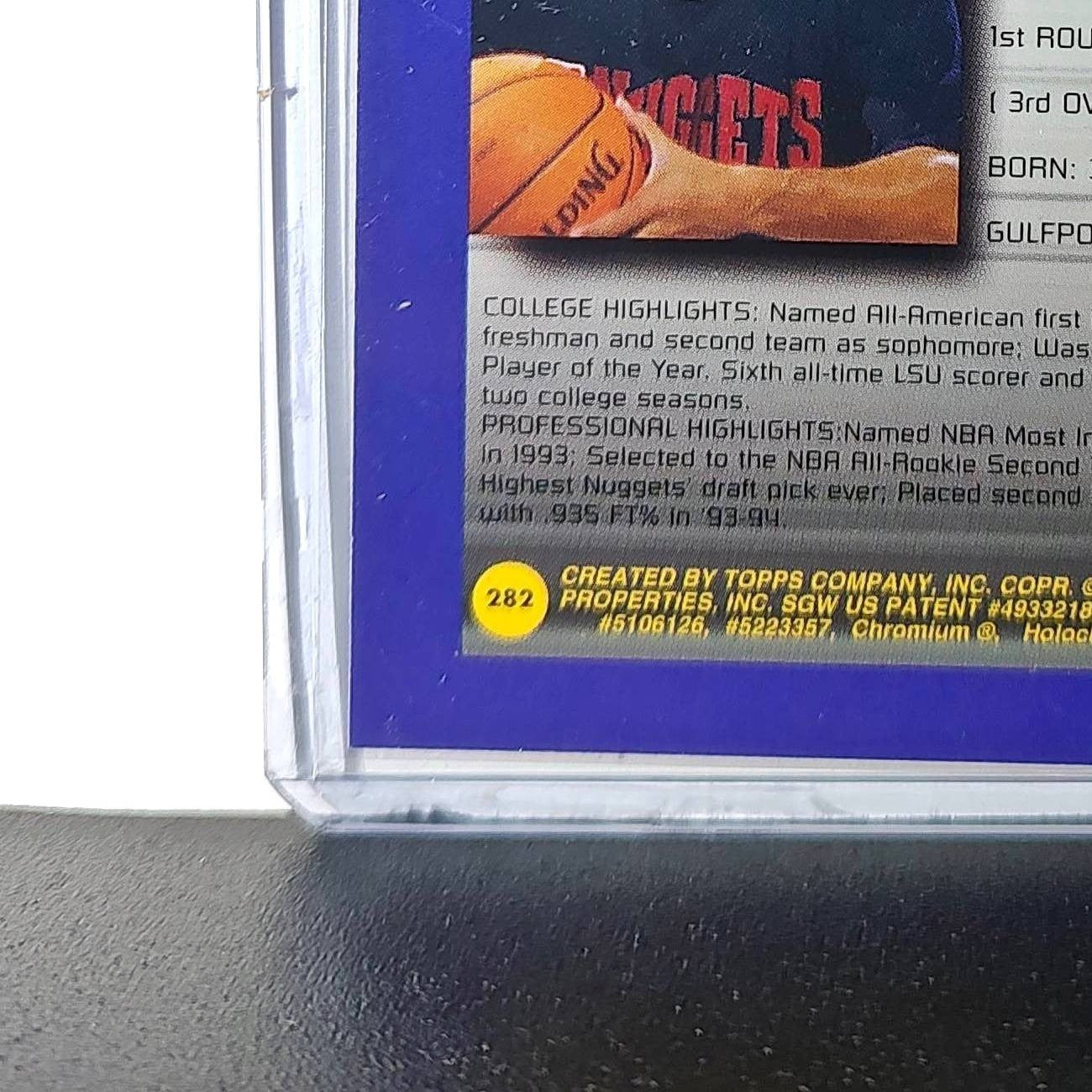 Mahmoud Abdul-Rauf 1994-95 Topps Finest #282 Collegiate Best