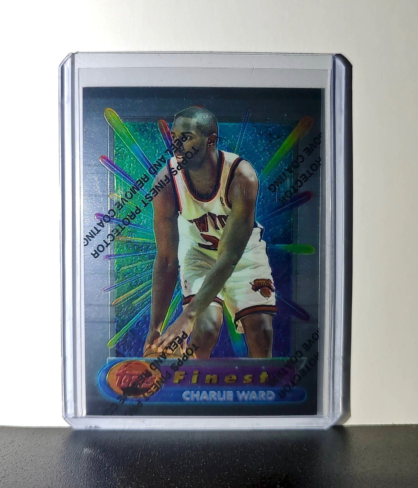 Charlie Ward Rookie 1994-95 Topps Finest #321 Card