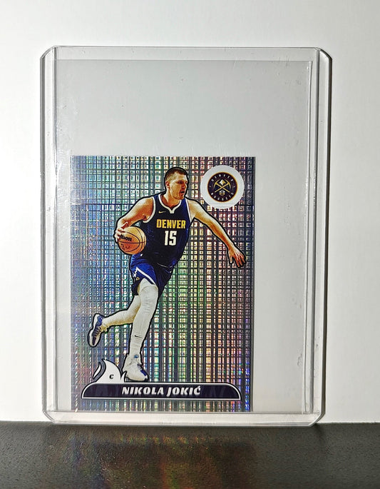 Nikola Jokić 2024-25 Panini NBA #319 Foil Sticker Card Denver Nuggets