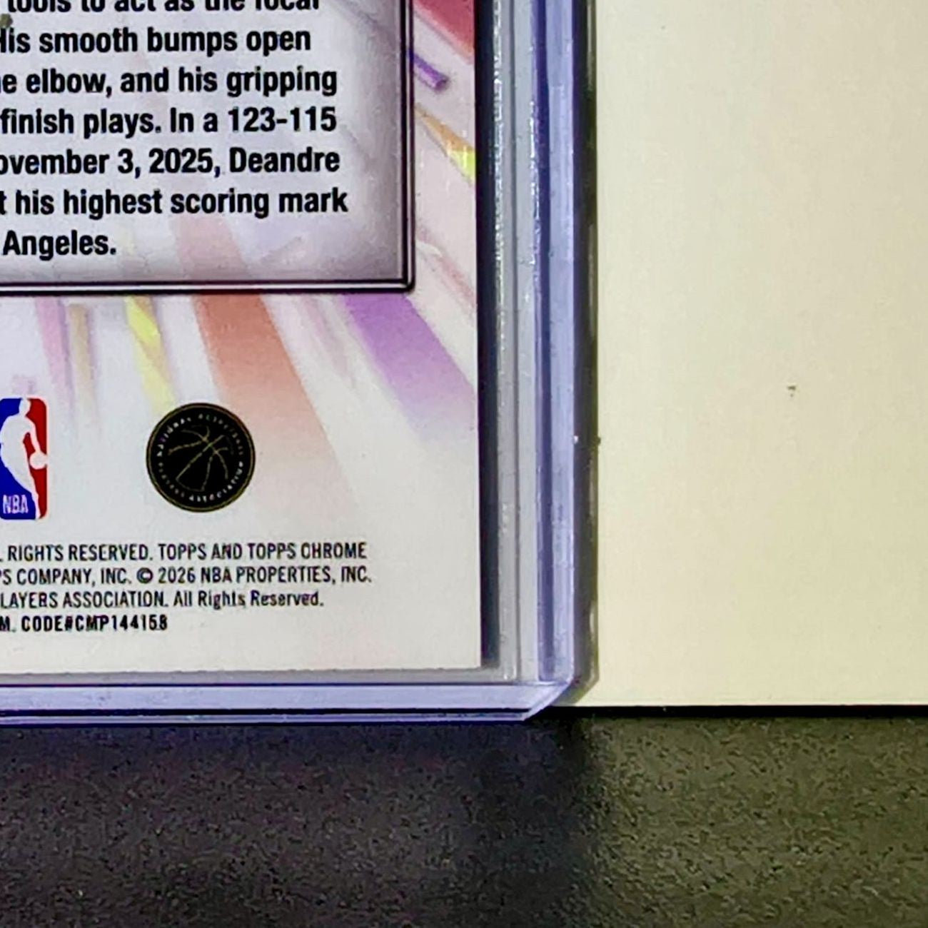 Deandre Ayton 2025-26 NBA Topps Chrome Update Power Players #PP-15 Card