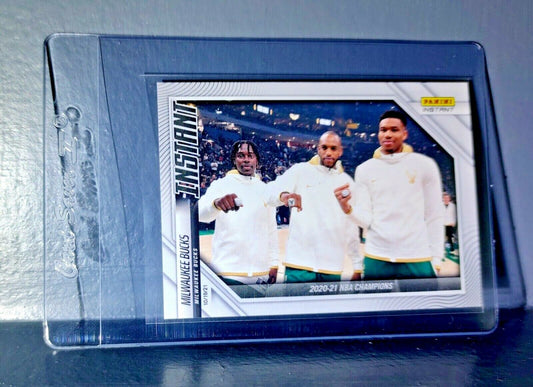 Milwaukee Bucks NBA Championship 2021-22 Panini NBA Instant #1 Card 1 of 242 