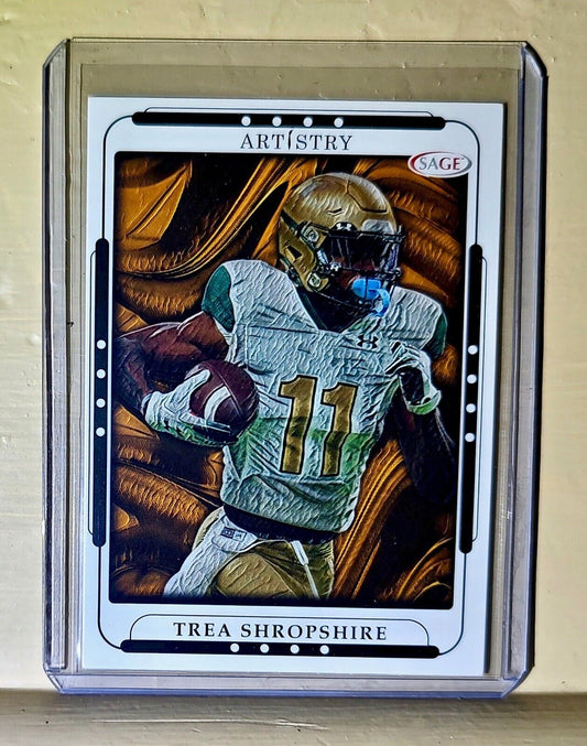 Trea Shropshire 2023 SAGE NFL Artistry Football #121 Card