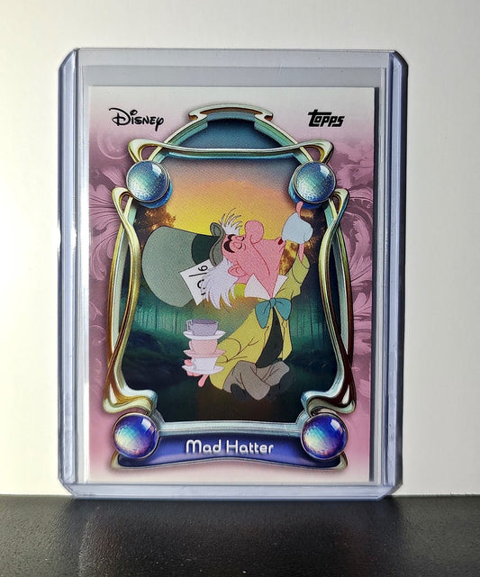 Mad Hatter 2025 Topps Disney Wonder #20 Card Alice in Wonderland
