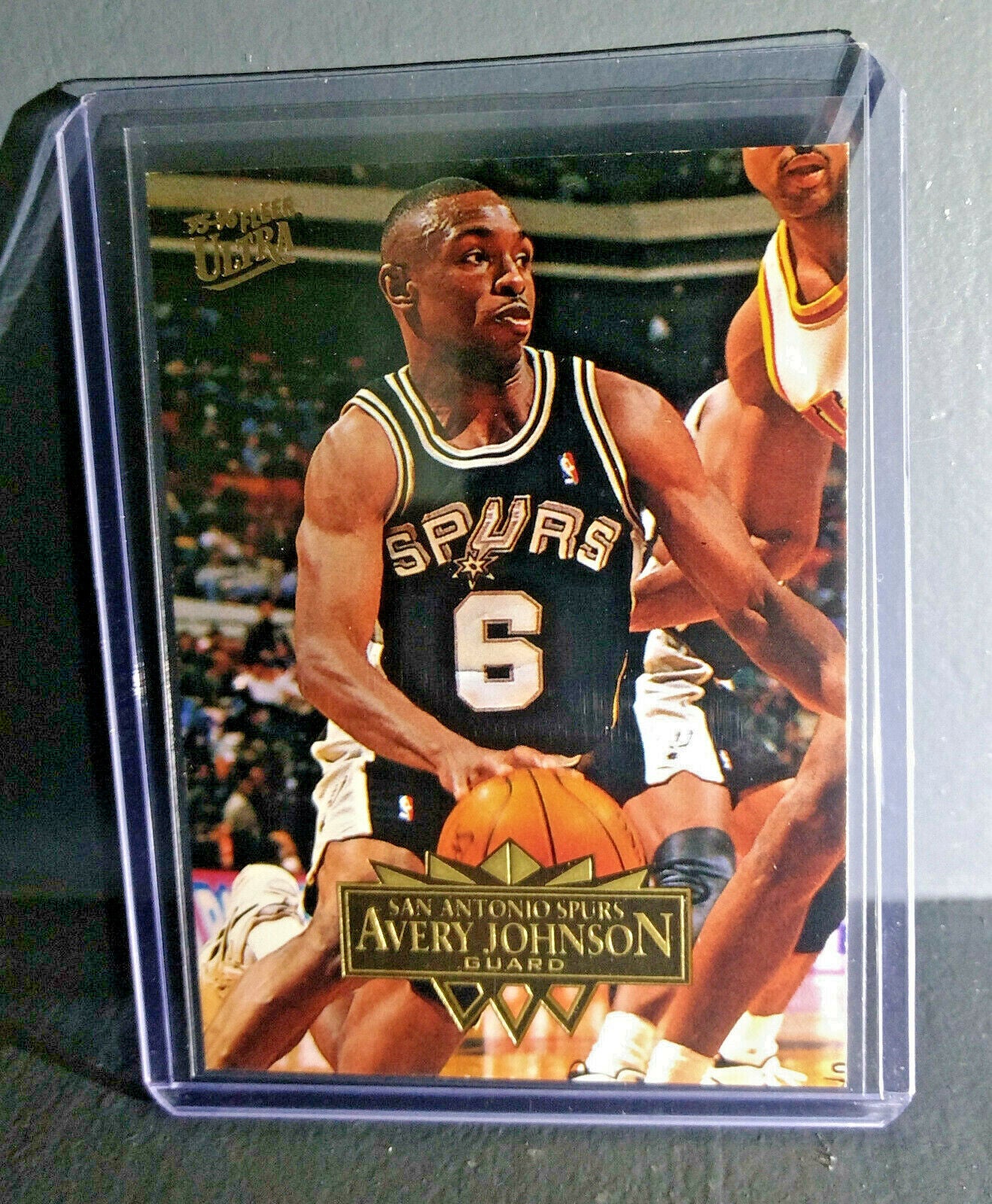 1995-96 Avery Johnson Fleer Ultra #163 Basketball Card