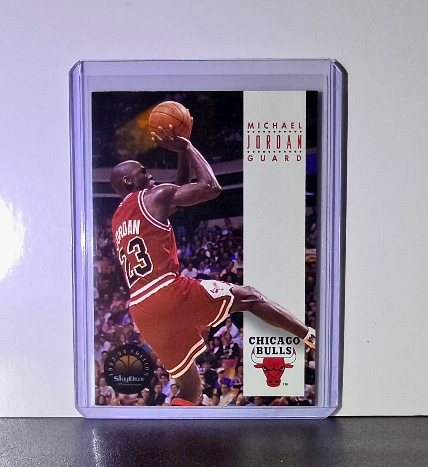 Michael Jordan 1993-94 Skybox #45 Basketball Card Chicago Bulls