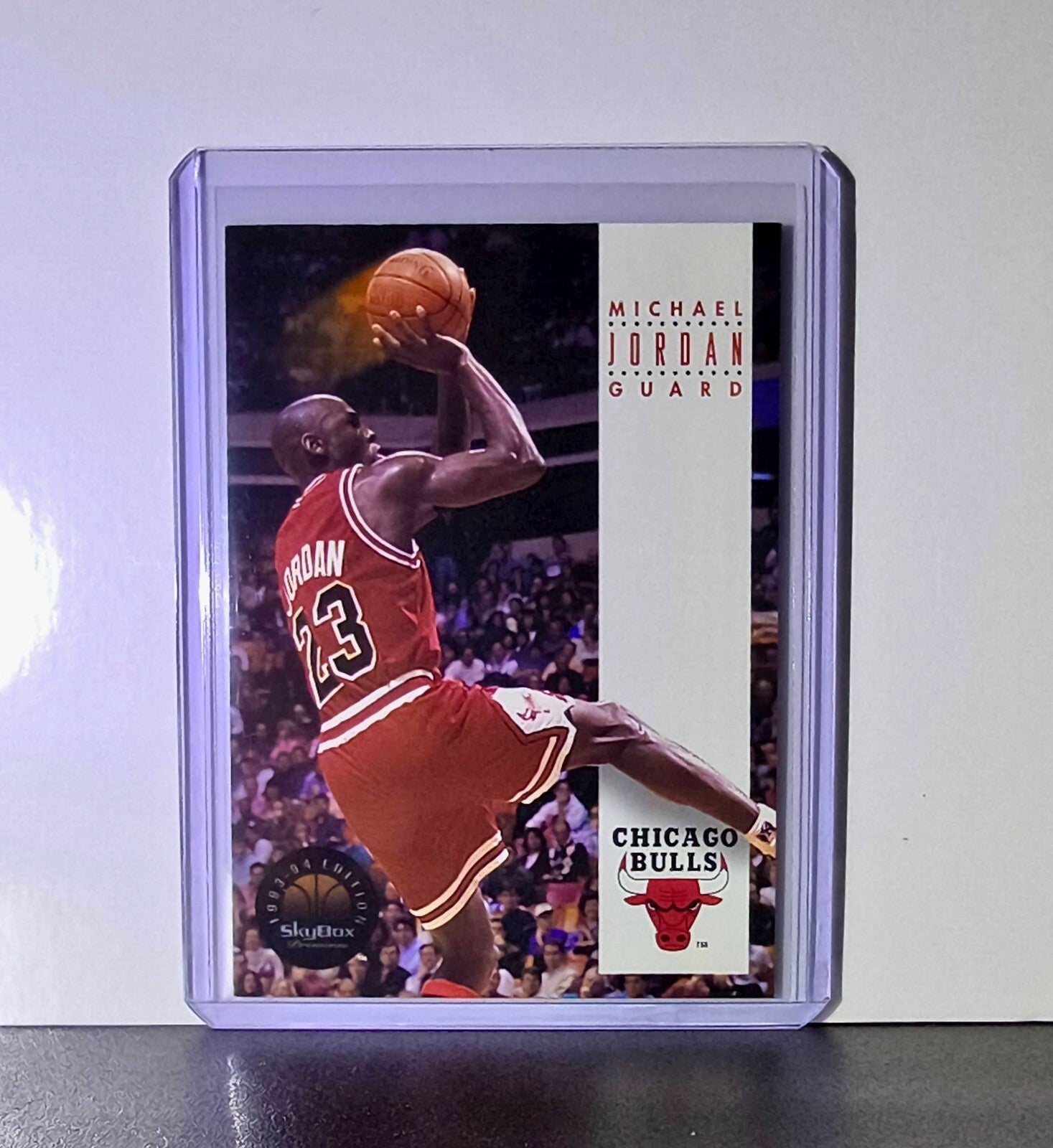 Michael Jordan 1993-94 Skybox #45 Basketball Card Chicago Bulls