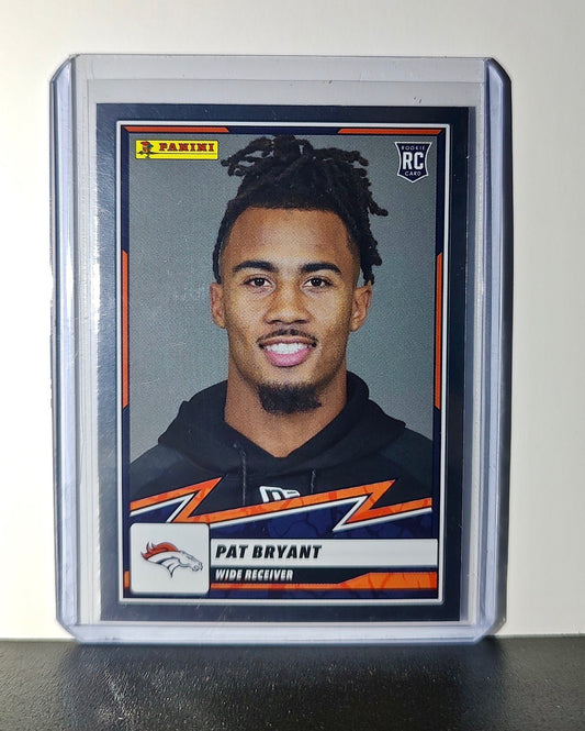 Pat Bryant Rookie 2025 Panini NFL #92 Foil Sticker Card Denver Broncos