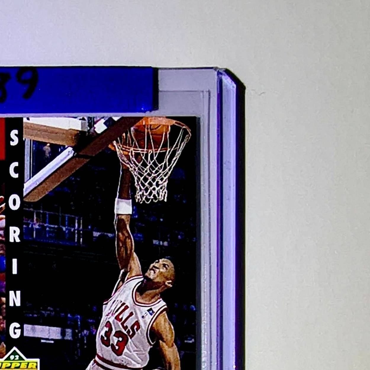 Michael Jordan Scottie Pippen 1992-93 Upper Deck Scoring Threats #62 Card Bulls
