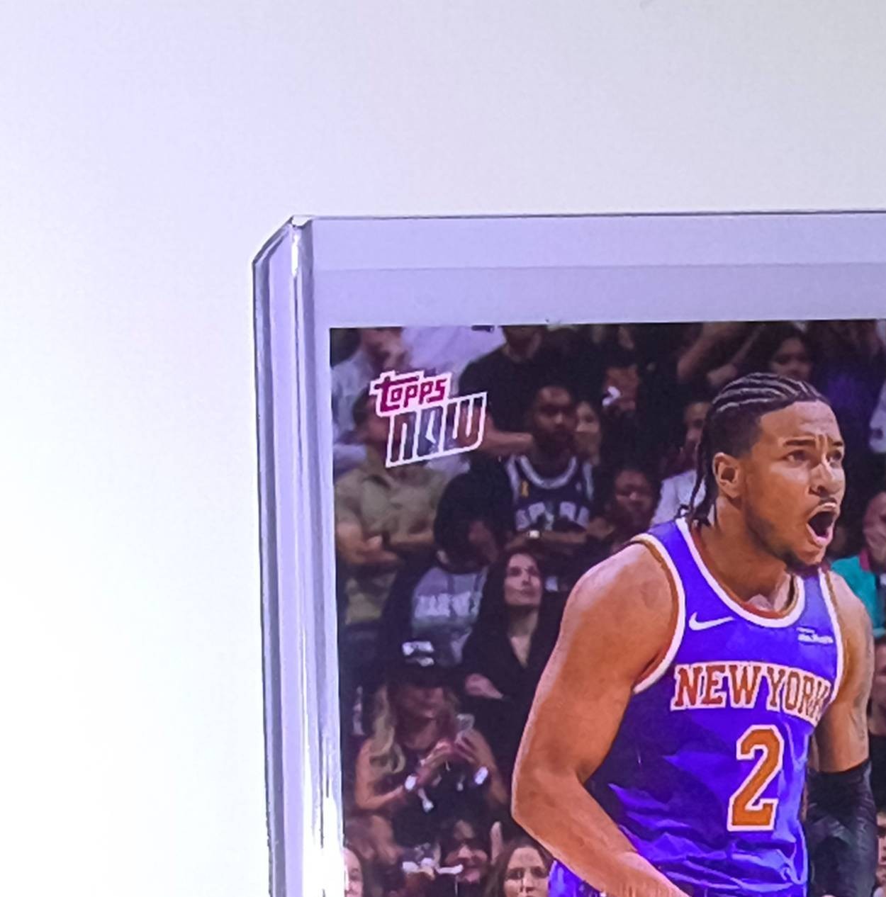 Miles McBride 2026 Topps Now NBA Champions #C7 Card New York Knicks