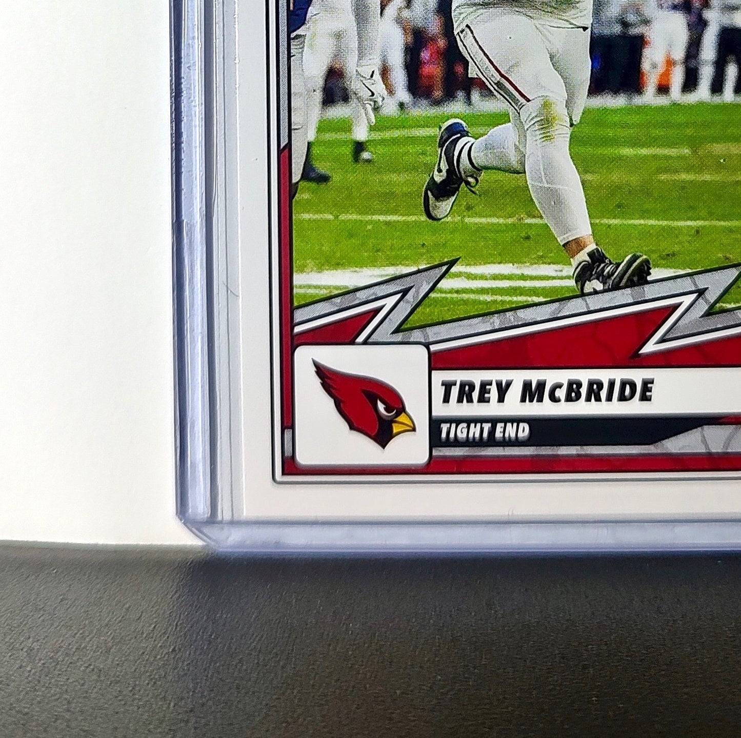 Trey McBride 2025 Panini NFL #67 Sticker Card Arizona Cardinals