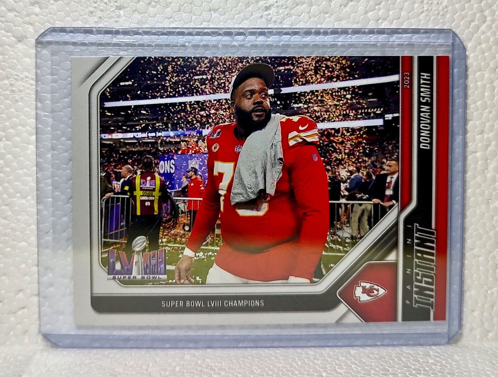 Donovan Smith 2023 Panini NFL Superbowl Champions #17 Card Kansas City Chiefs