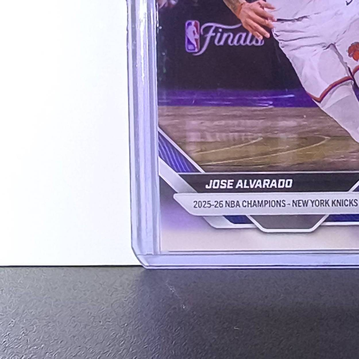 Jose Alvarado 2026 Topps Now NBA Champions #C9 Card New York Knicks
