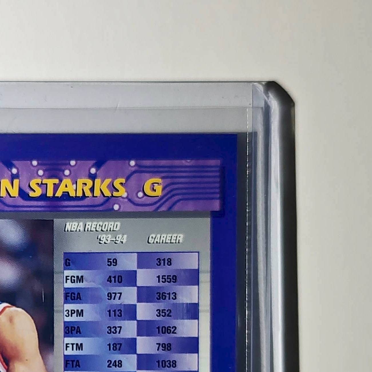 John Starks 1994-95 Topps Finest #300 Basketball Card