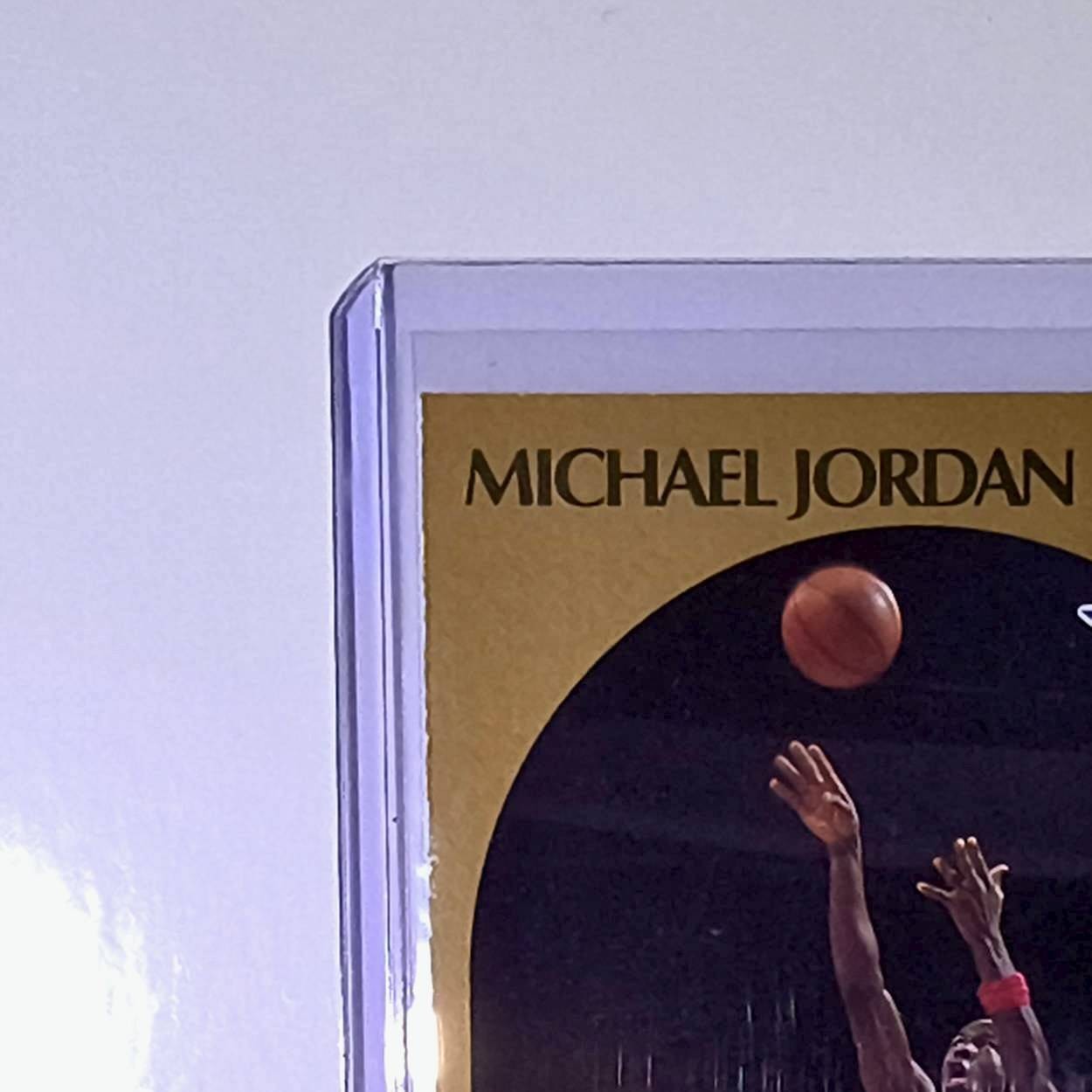 Michael Jordan 1990-91 NBA Hoops All-Star #5 Basketball Card Chicago Bulls