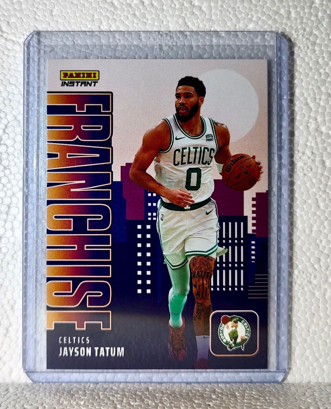 Jayson Tatum 2023-24 NBA #25 Franchise Basketball Card Boston Celtics 1/485