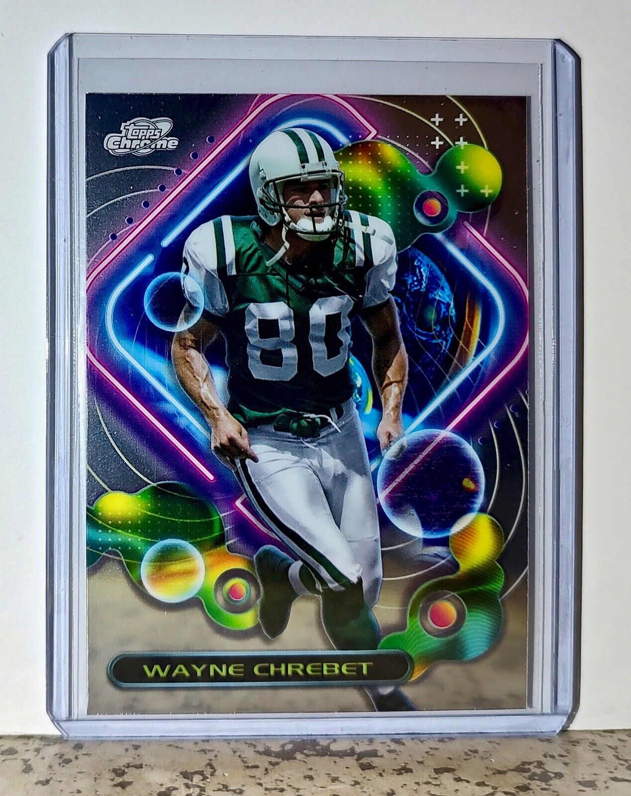 Wayne Chrebet 2023 Topps Chrome Cosmic NFL #287 Football Card New York Jets
