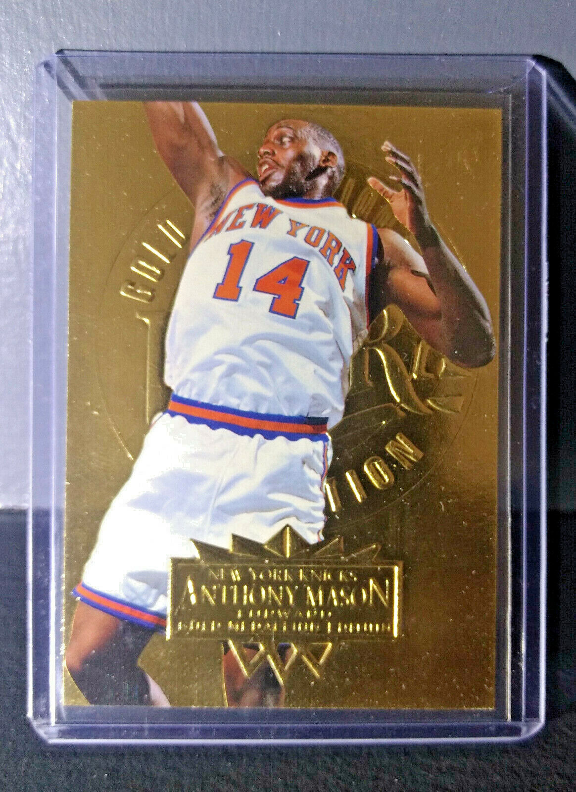 1995-96 Anthony Mason Fleer Ultra Gold Medallion #119 Basketball Card