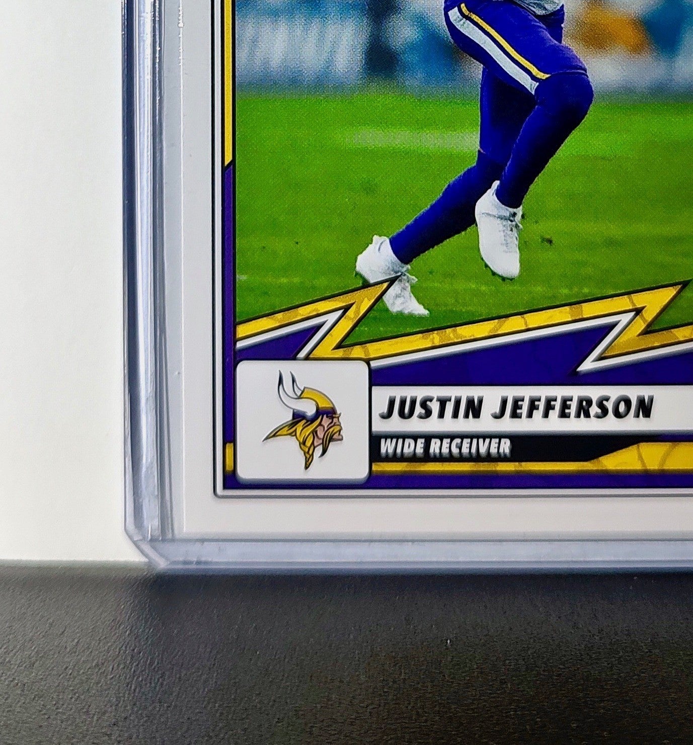 Justin Jefferson 2025 Panini NFL #29 Sticker Card Minnesota Vikings