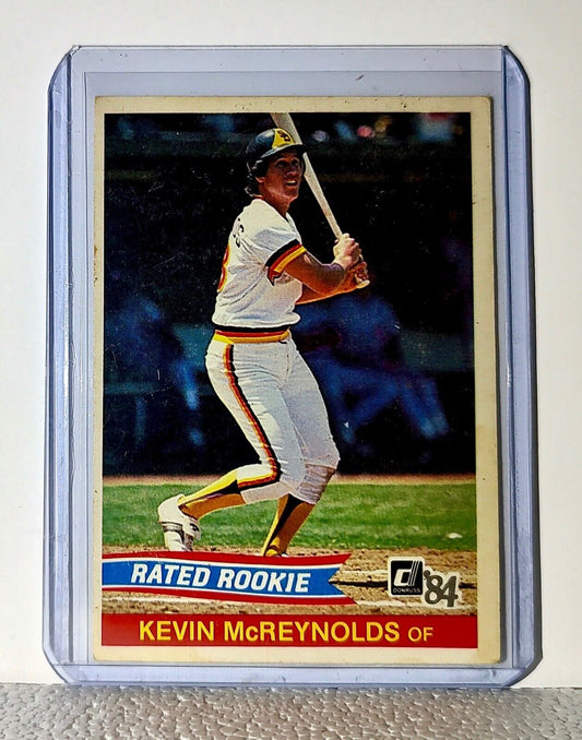 Kevin McReynolds 1984 Donruss #34 MLB Rated Rookie Card San Diego Padres