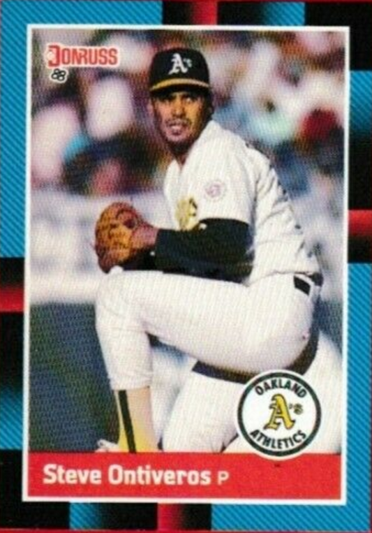 1988 Steve Ontiveros Donruss Baseball Card #467