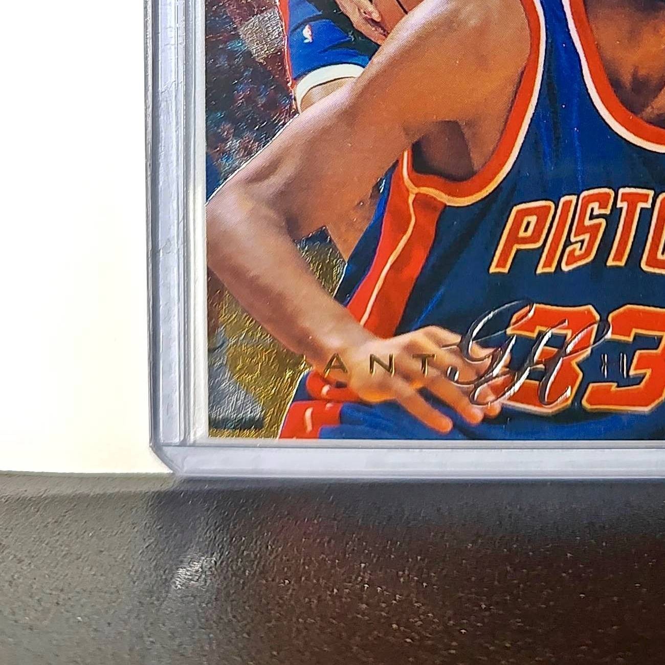 Grant Hill 1995-96 Flair NBA #37 Card Detroit Pistons