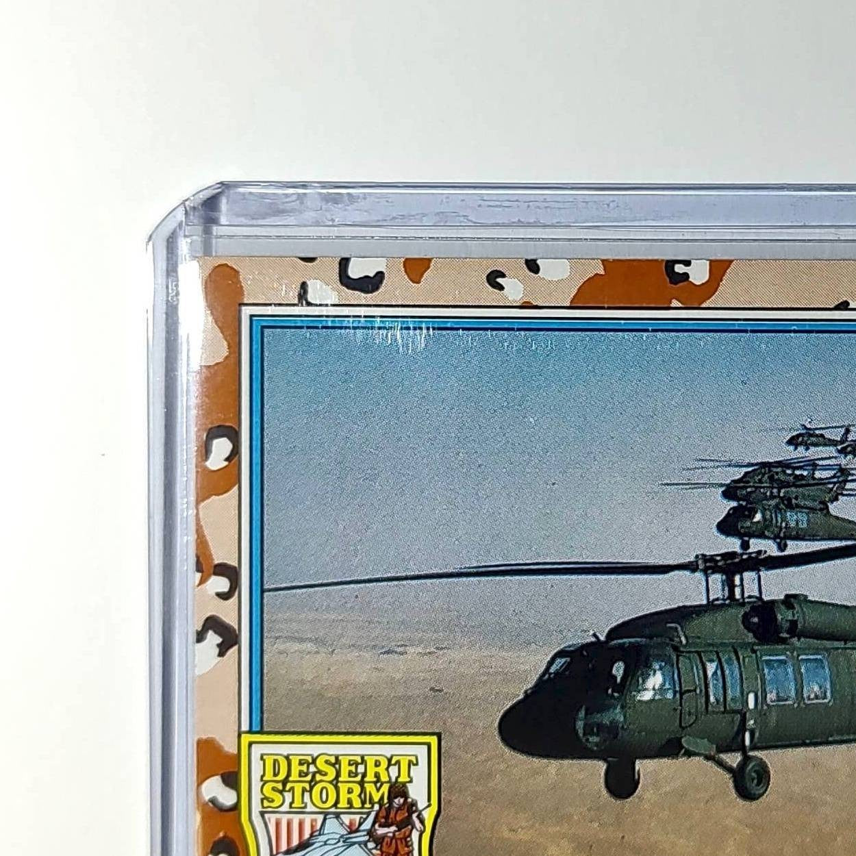 UH-60A Black Hawk 1991 Topps Desert Storm #130 Card