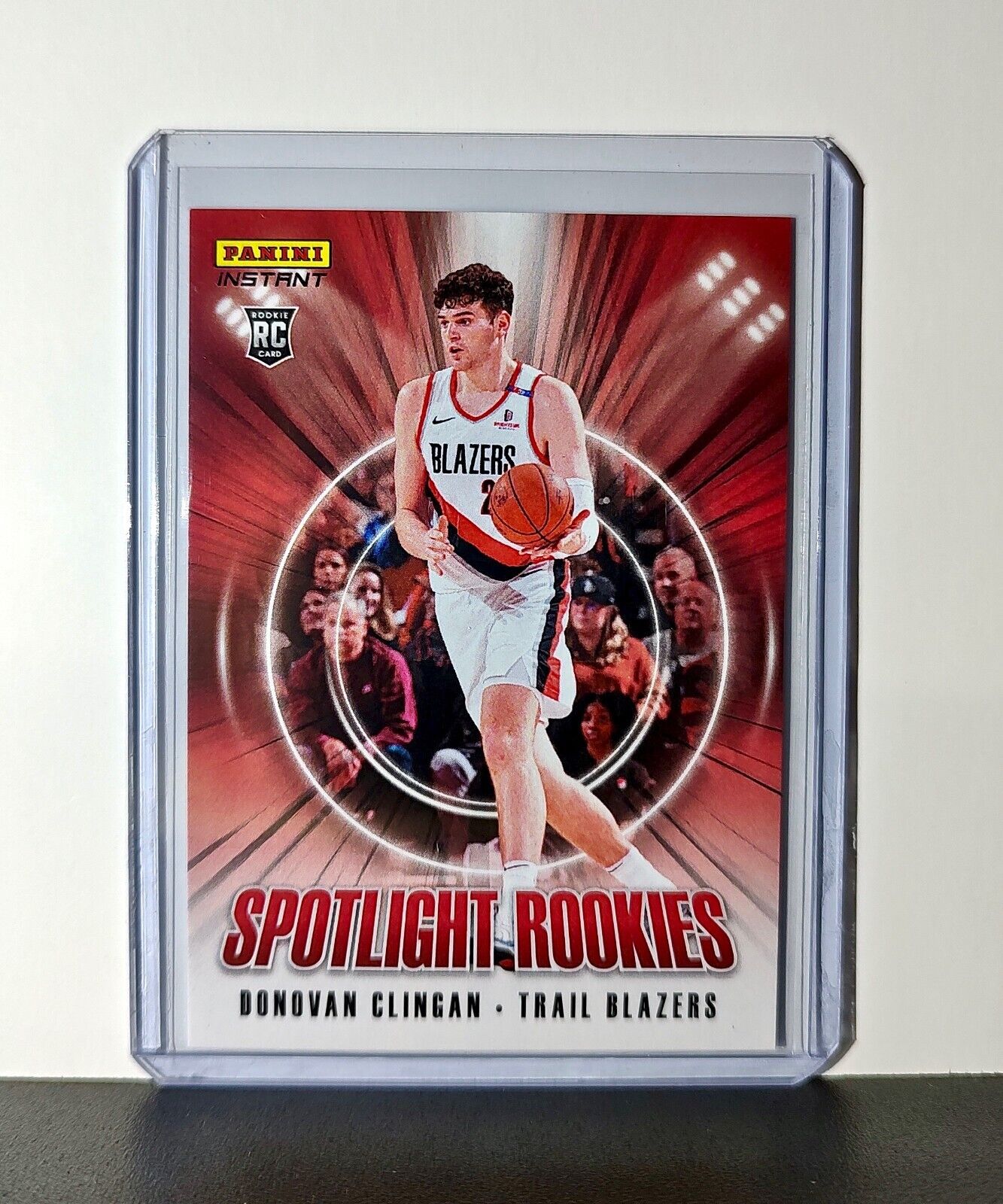 Donovan Clingan Rookie 2024-25 Panini Spotlight Rookies NBA #7 Blazers 1 of 170