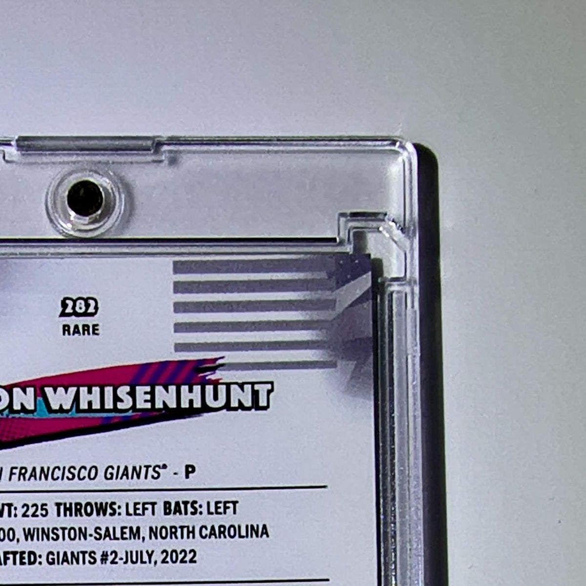 Carson Whisenhunt Rookie 2026 MLB Topps Finest #282 Rare Refractor SF Giants