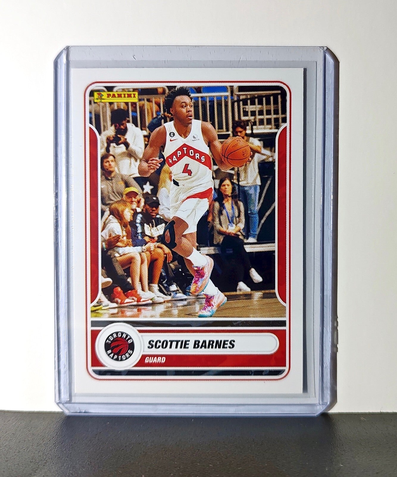 Scottie Barnes 2023-24 Panini NBA #61 Sticker Card Toronto Raptors