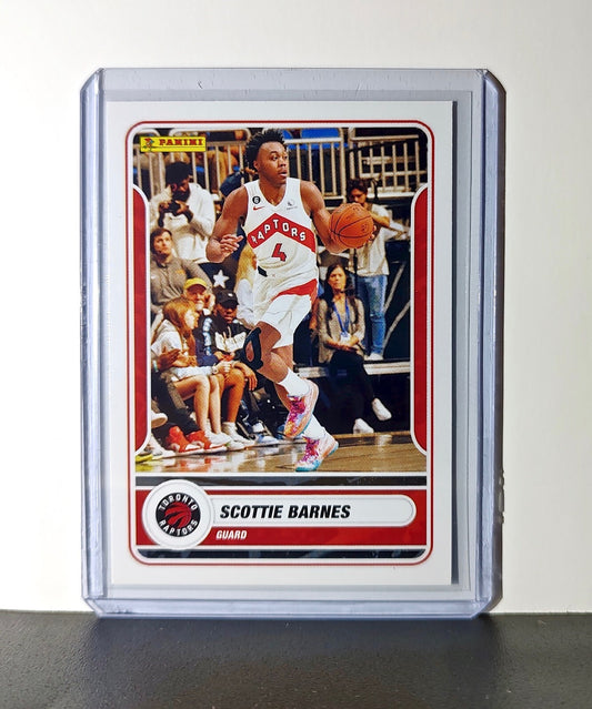 Scottie Barnes 2023-24 Panini NBA #61 Sticker Card Toronto Raptors