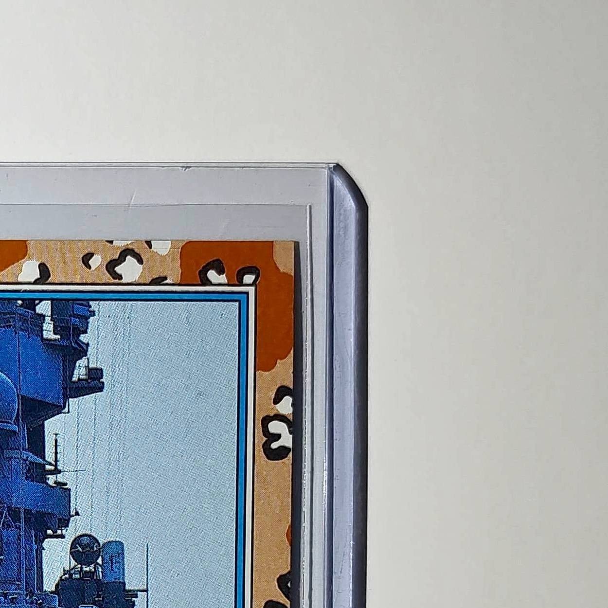 USS Wisconsin 1991 Topps Desert Storm #122 Card