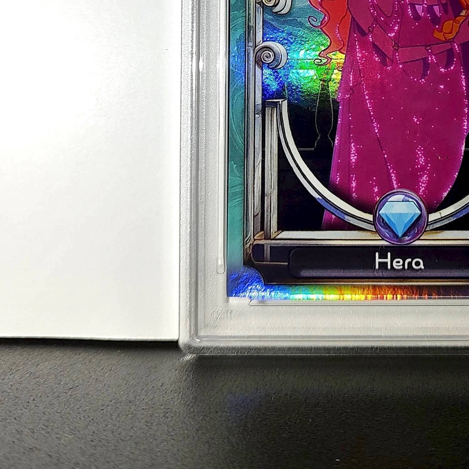Hera 2025 Topps Disney Wonder #135 Diamond Card Hercules PSA 7