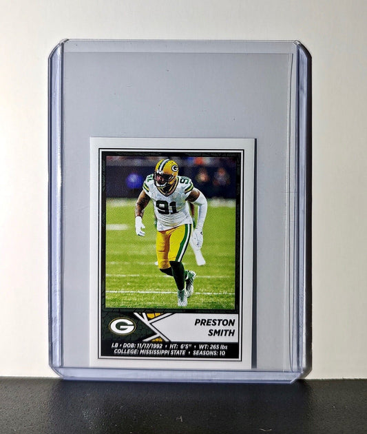 Preston Smith 2024 Panini NFL Sticker #407 Green Bay Packers