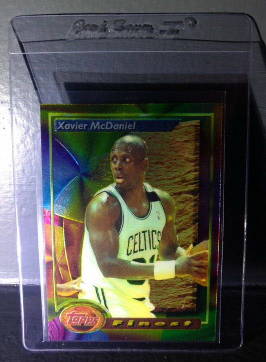 1993-94 Topps Finest Xavier McDaniel #61 Basketball Card