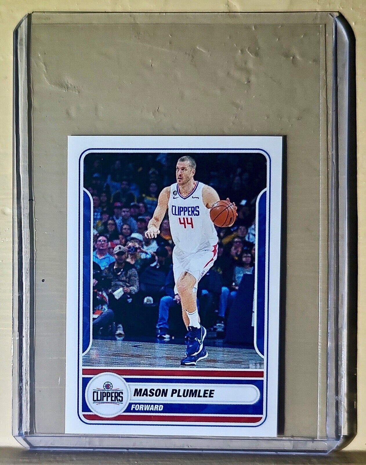 2023-24 Mason Plumlee Panini NBA Basketball #356 Sticker Los Angeles Clippers