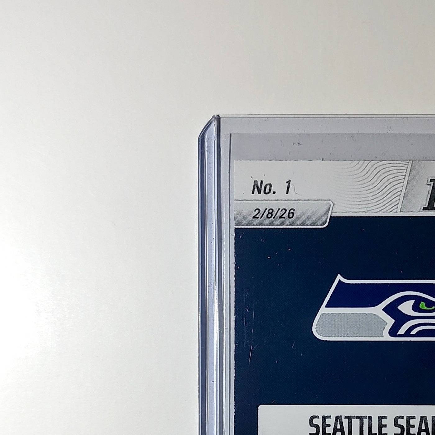 Seattle Seahawks 2026 Panini NFL Super Bowl LIX Champions #1 Football Card
