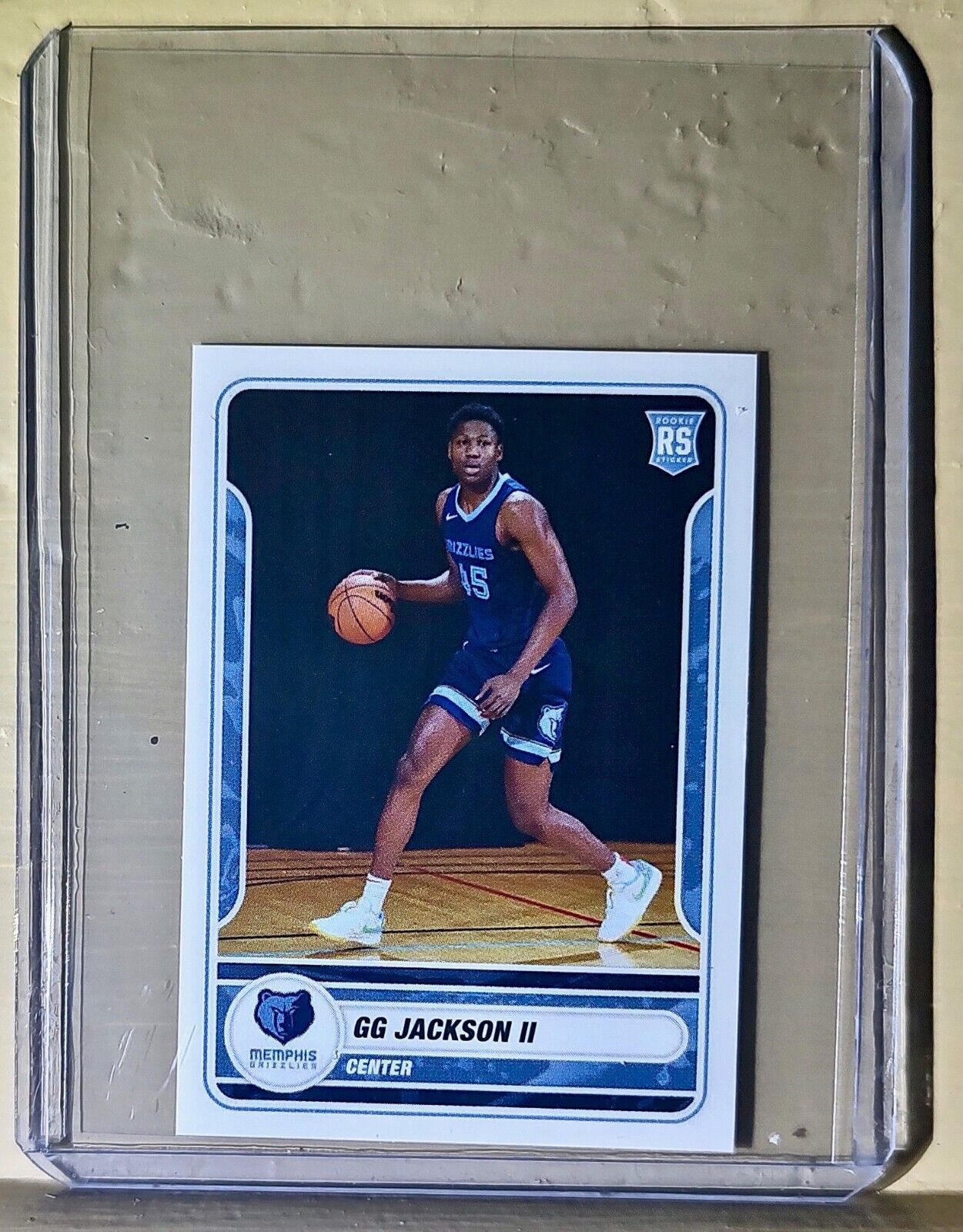 2023-24 GG Jackson II Panini NBA Basketball #383 Sticker Memphis Grizzlies