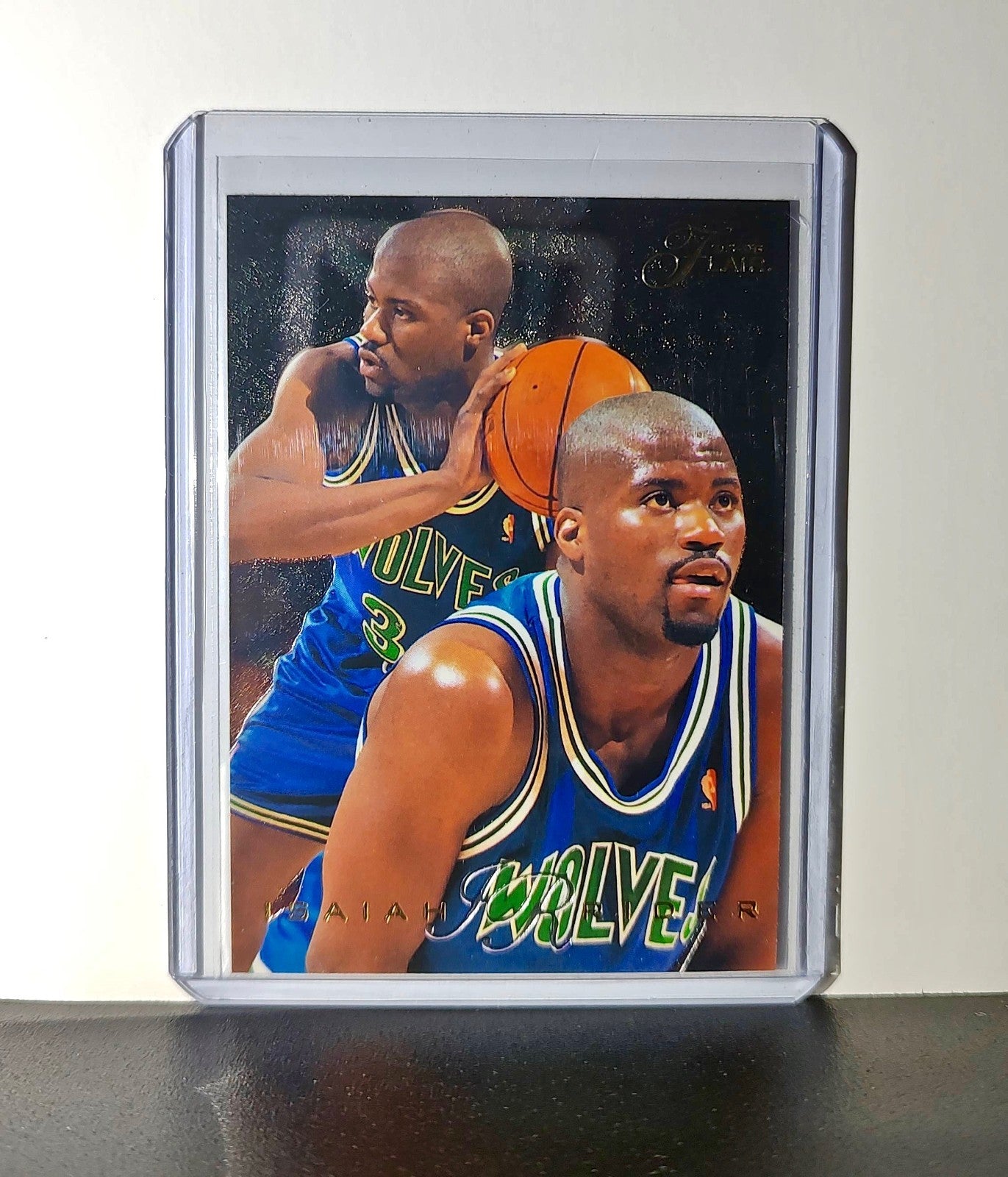 Isaiah Rider 1995-96 Flair NBA #80 Card Minnesota Timberwolves
