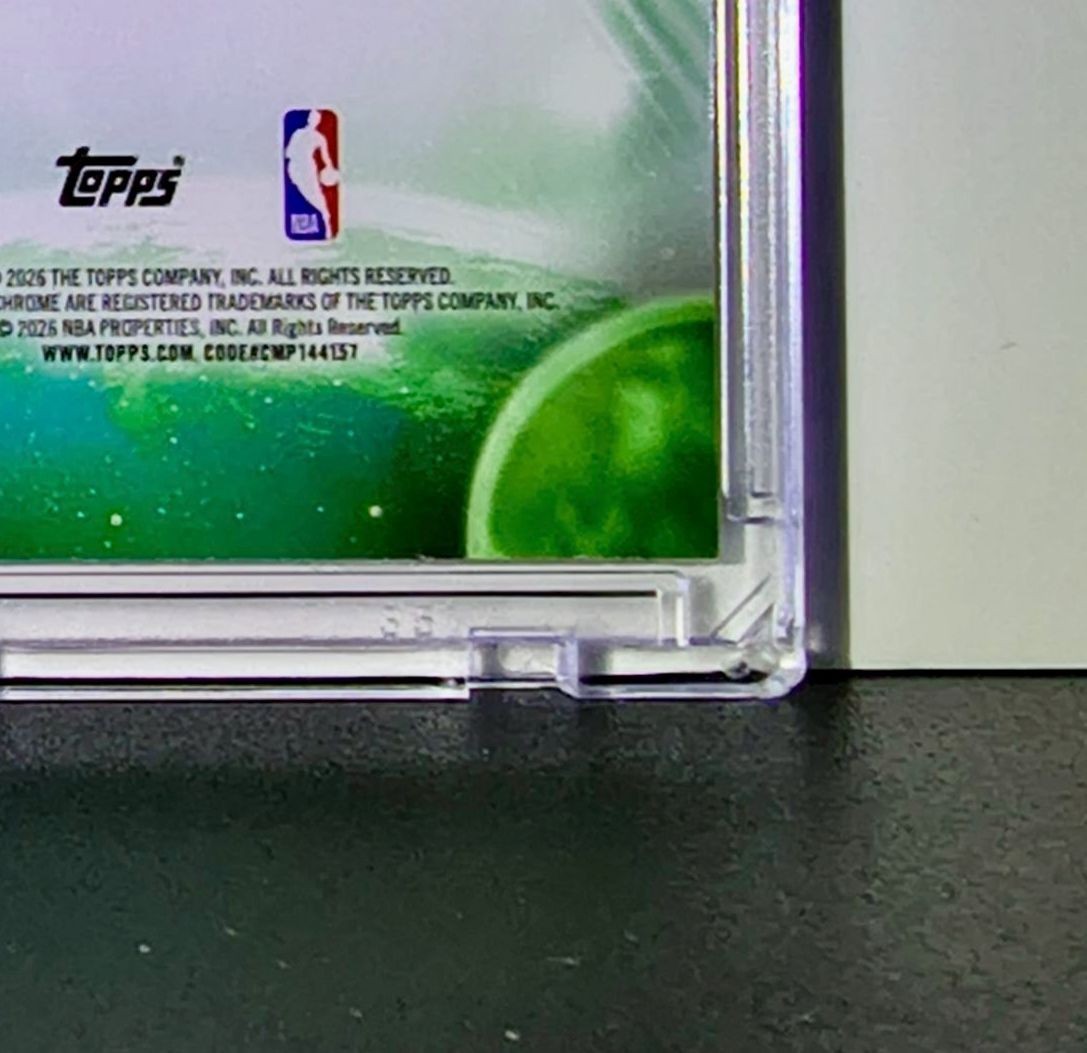 Shaquille O’Neal 2025 NBA Topps Chrome Update #ST-21 Stratospheric Stars Refract