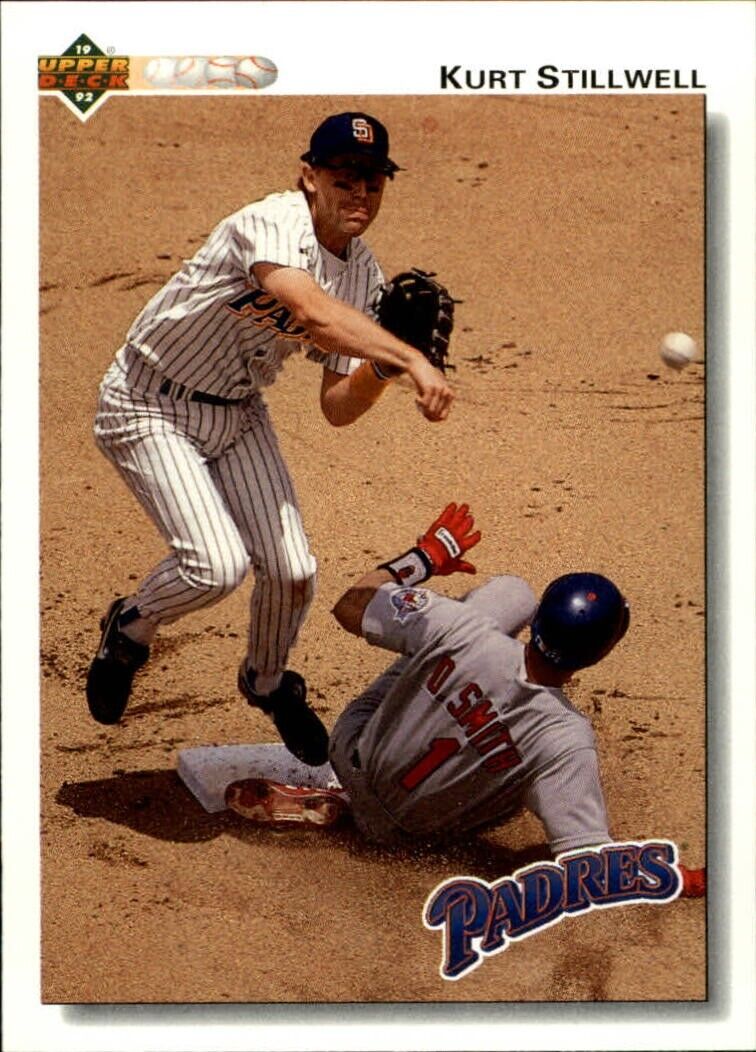 Kurt Stillwell 1992 Upper Deck MLB #705 Baseball Card San Diego Padres