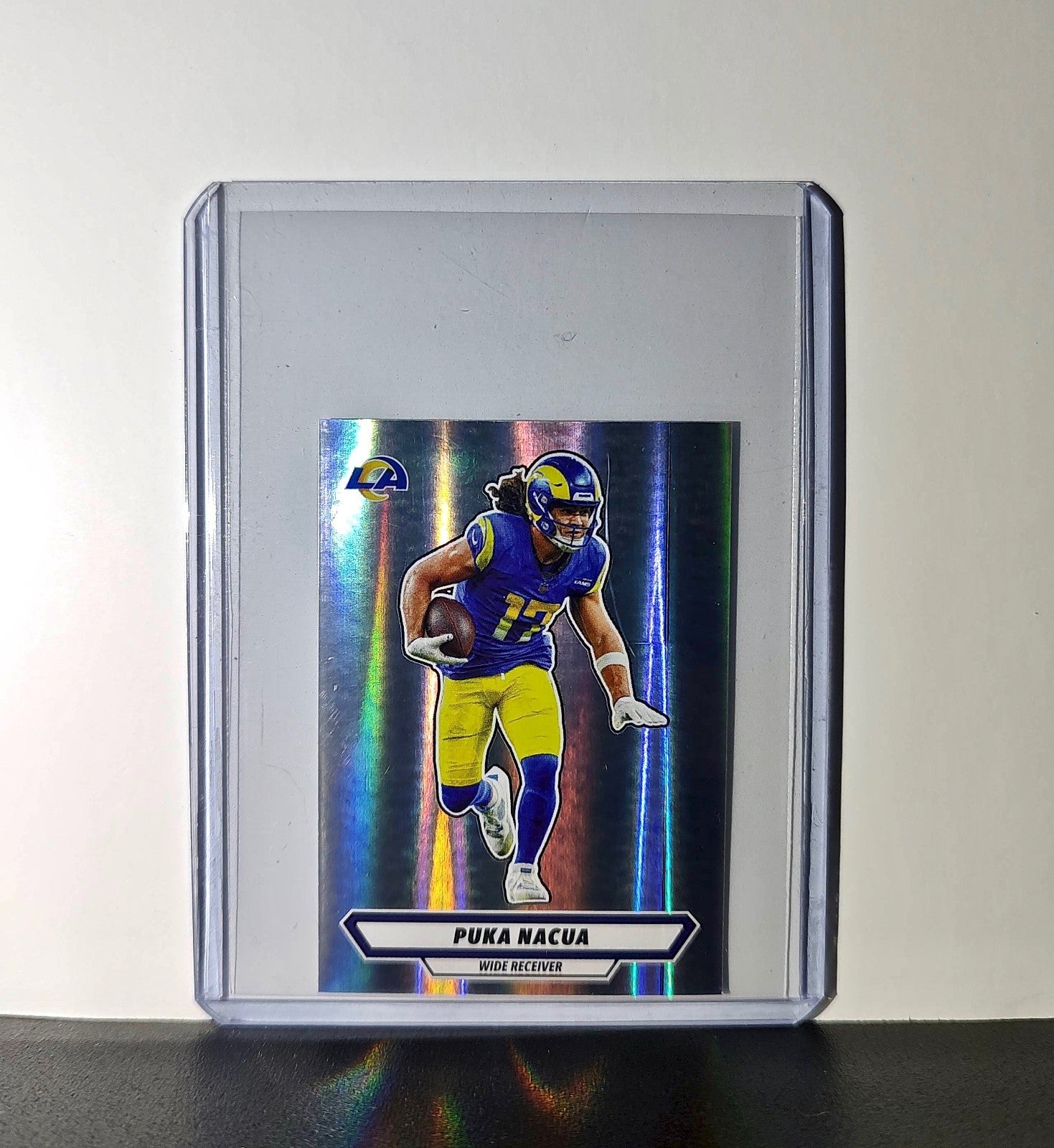 Puka Nacua 2025 Panini NFL #503 Foil Sticker Los Angeles Rams