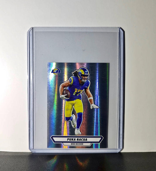 Puka Nacua 2025 Panini NFL #503 Foil Sticker Los Angeles Rams