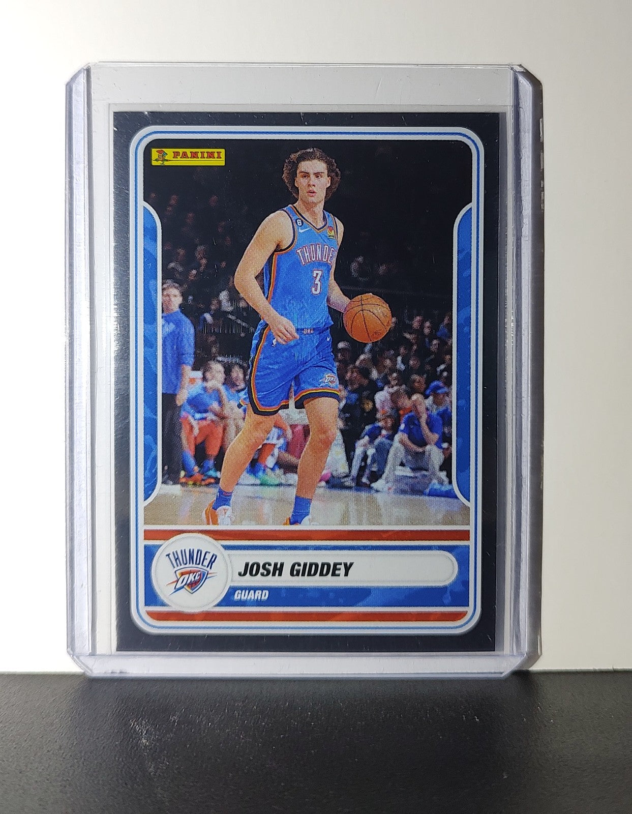 Josh Giddey 2023-24 Panini NBA Sticker Foil Card #55 Oklahoma City Thunder