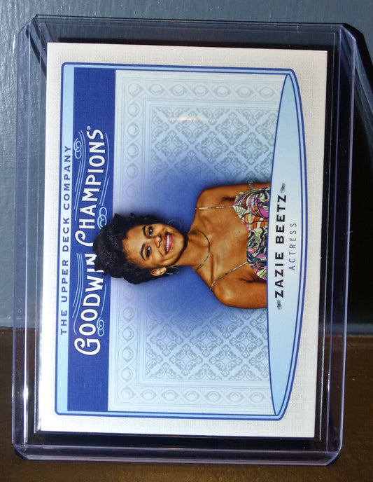 2019 Upper Deck Goodwin Champions Zazie Beetz #57 Actress Trading Card