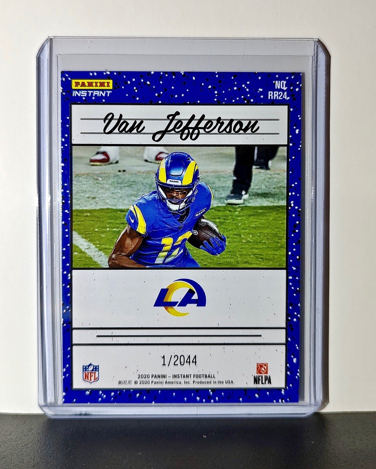 Van Jefferson Rookie 2020 Panini NFL #24 Rated Rookie Card St. Louis Rams