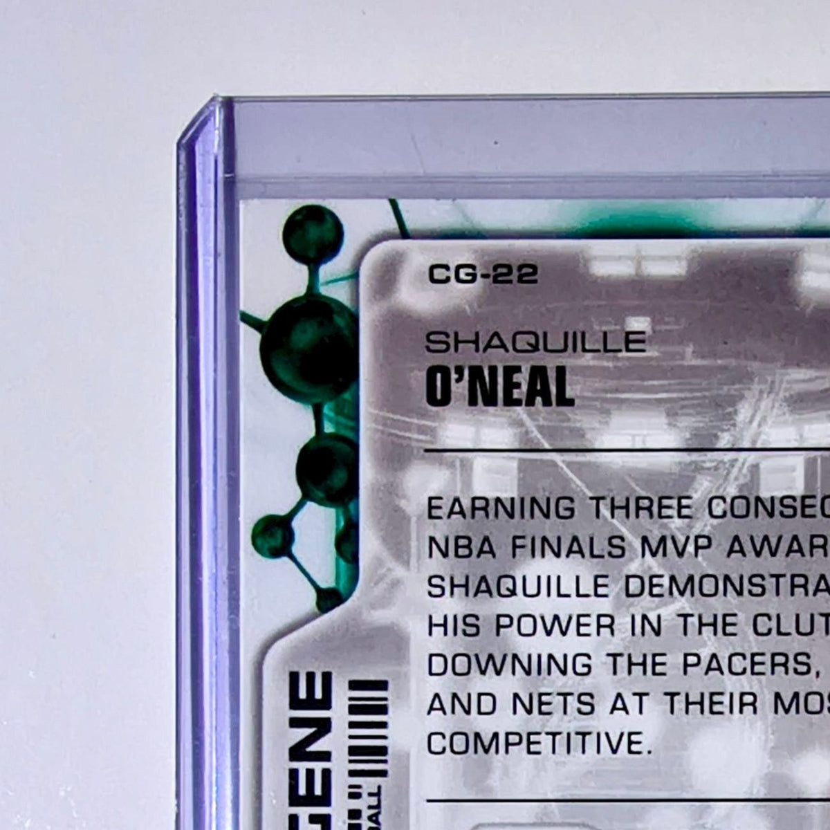 Shaquille O'Neal 2025-26 NBA Topps Chrome Update Clutch Gene #CG-22 Card