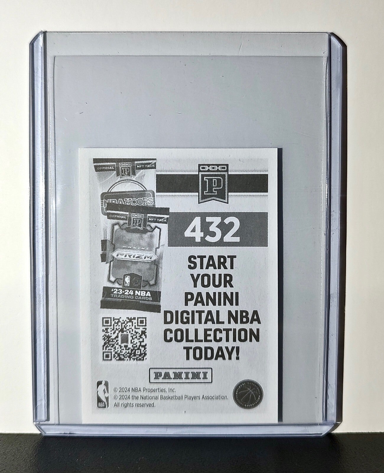 Ryan Dunn Rookie 2024-25 Panini NBA #432 Sticker Card Phoenix Suns